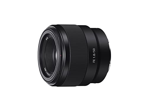 SONY Lente Fijo 50mm F1.8 Montura E Full Frame - FE SEL50F18F