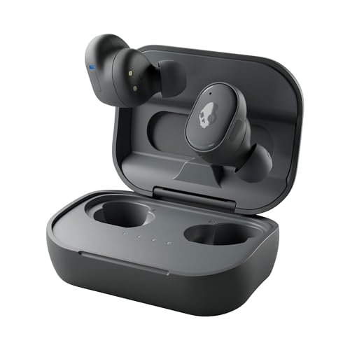 Skullcandy Grind Auriculares In-Ear Inalámbricos, 40 h de Autonomía, Skull-iQ, H