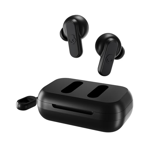 Skullcandy Dime 2 Auriculares In-Ear Inalámbricos, 12 h de Autonomía, Micrófono,