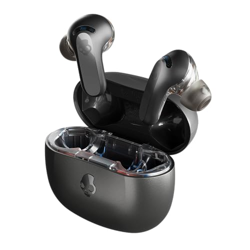 Skullcandy Rail ANC Auriculares In-Ear Inalámbricos con Cancelación de Ruido, 27