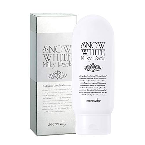 Mascarilla blanqueadora de leche Secret Key Snow White para rostro y cuerpo, 113
