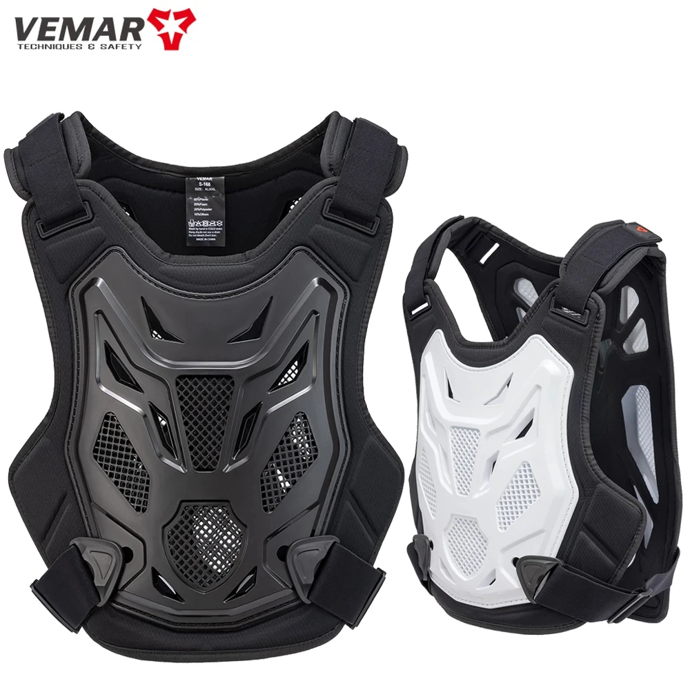 Chaleco de protección para motociclista  Vemar COLOR NEGRO