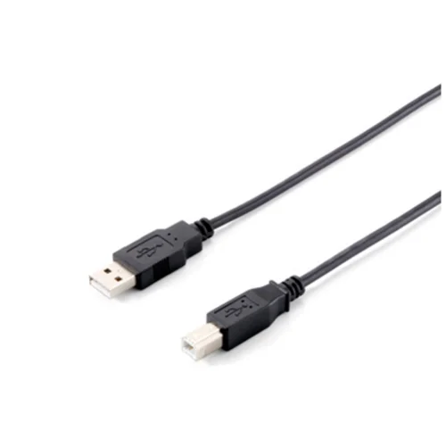 Cable impresora equip usb a - usb b - macho - macho - 5m - negro