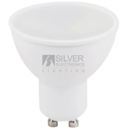 Bombilla led silver electronic eco multi - led dicroica 7w=44w - gu10 - 3000k - 567 lm - 120º - luz calida - a+