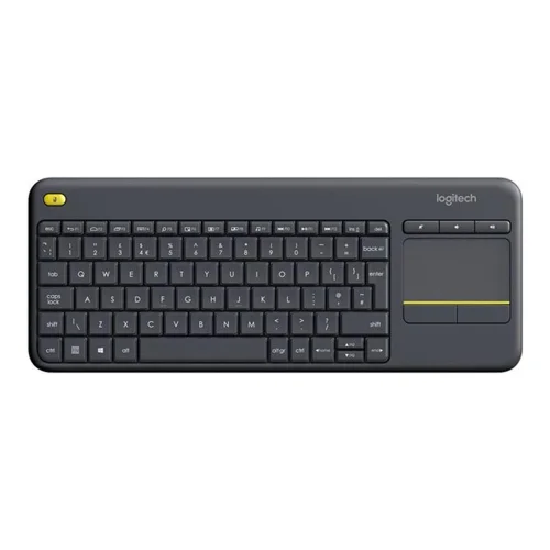 Teclado logitech k400 plus touch keyboard negro wireless inalambrico