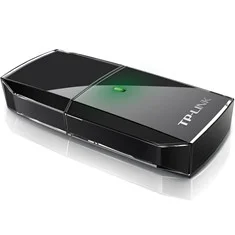Adaptador usb 2.0 dual band wifi ac600 2.4 ghz y 5ghz tp - link negro
