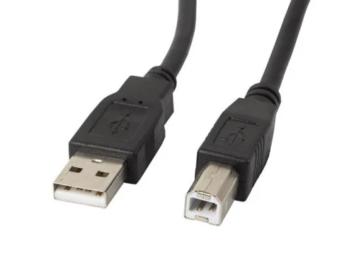 Cable impresora lanberg usb a - usb b macho - macho negro 0.5 m