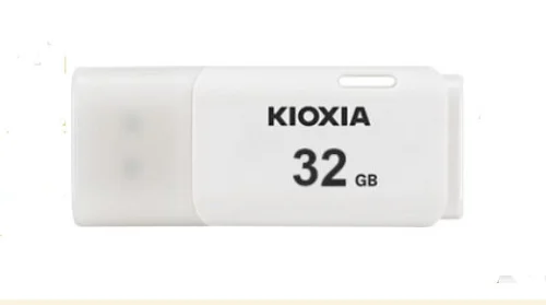 Memoria usb 2.0 kioxia 32gb u202 blanco
