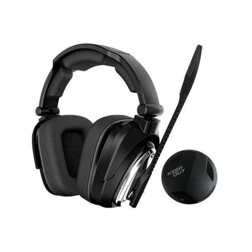 Auriculares con microfono keep out hxair 7.1 effect - wireless - pc - ps3 - ps4 - xbox