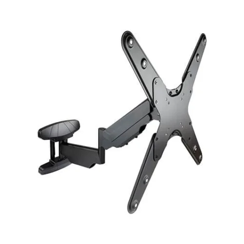 Soporte tv - monitor tooq 23 pulgadas - 55 pulgadas giratorio - inclinable negro vesa max 400x400 - inclinable 5º - 15º - girable - 90º - carga maxima 30kg