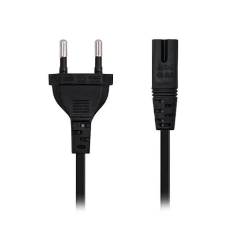 Cable alimentacion tipo philip forma 8 nanocable 1.5m negro cee7 - 16 - m - c7 - h