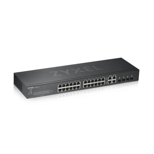 Switch 28 puertos zyxel smart managed serie gs 24 puertos gigabit ethernet + 4 puertos sfp