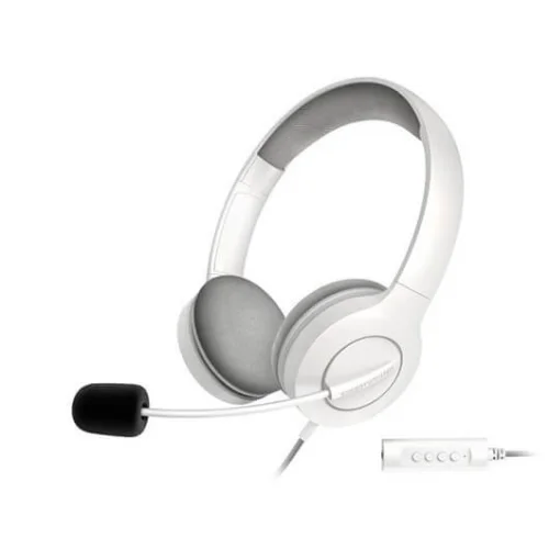 Auriculares micro energy sistem office 3 blanco supraural - 40mm - jack 3.5mm - antipop - 20hz - 32ohms