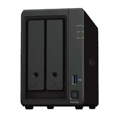 Grabador digital synology dva1622 nvr 4k ia