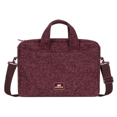 Maletin rivacase 7921 burgundy anvik para portatil 14 pulgadas rojo