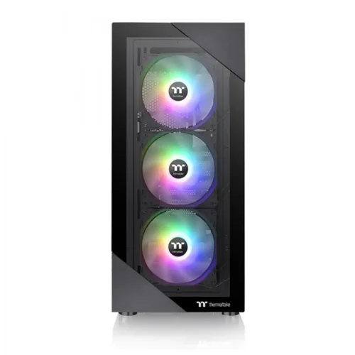 Caja ordenador gaming thermaltake view 200 tg negro atx 2 x usb 3.0 4 x 120mm argb