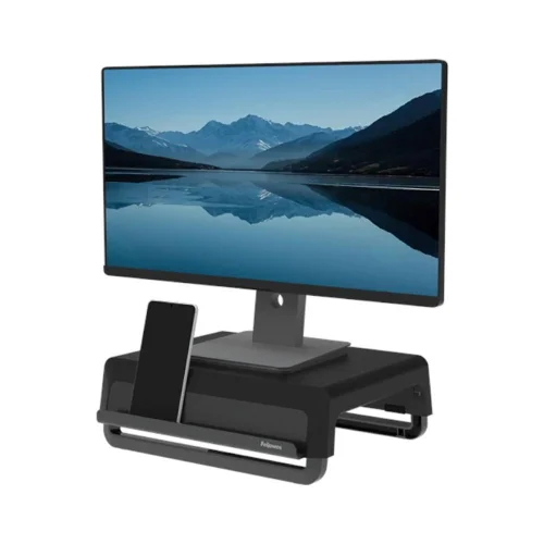 Soporte monitor fellowes breyta negro