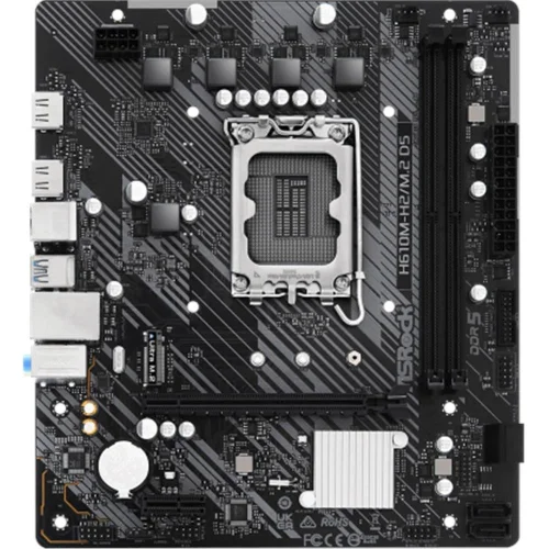 Placa base asrock h610m - h2 - m2 matx - 2x ddr5 - lga 1700
