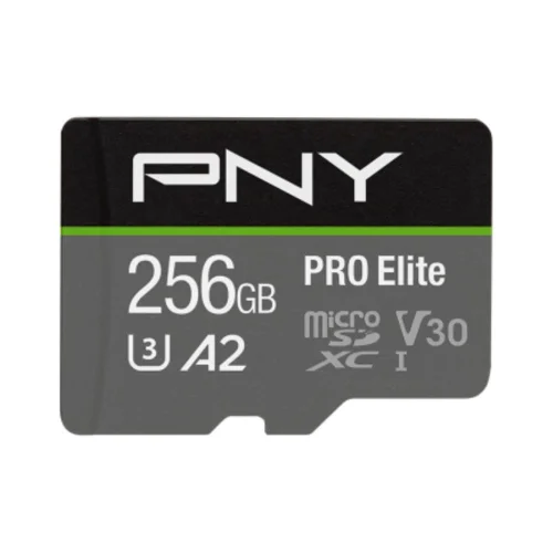 Tarjeta memoria micro sdxc pro elite pny 256gb clase 10 uhs - i u3