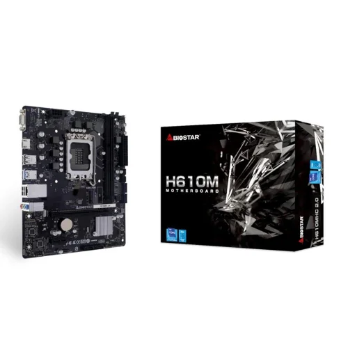 Placa base biostar h610mhc 2.0 lga1700 ddr4 matx
