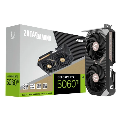 Tarjeta grafica zotac rtx 5060 ti amp 8gb gddr7