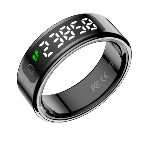 Leotec smart ring kor mau negro talla 8