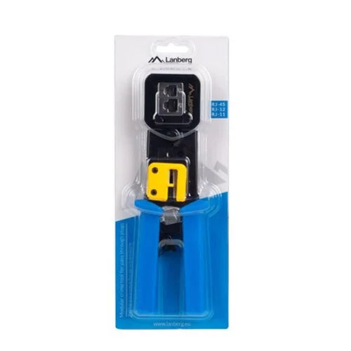 Crimpadora lanberg pass through rj45 - rj11 - rj12