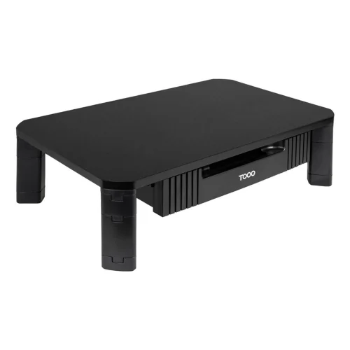 Elevador soporte de monitor tooq tqmmpd02 multiusos con cajon