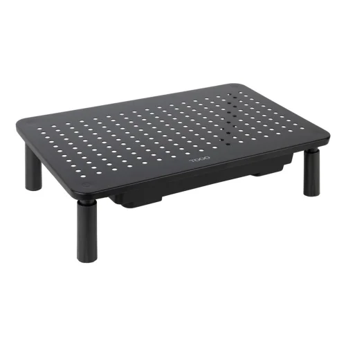 Elevador soporte de monitor tooq tqmr087 negro
