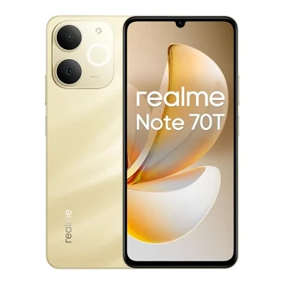 Movil realme note 70t 4 - 128gb gold