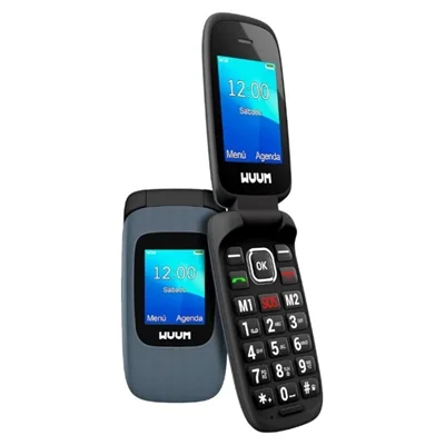 Telefono movil spc wuum 2335n negro - 2.4 pulgadas - dual sim - micro sd - radio fm - bt