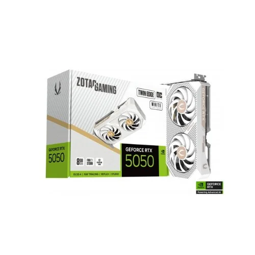 Tarjeta grafica zotac gaming rtx 5050 twin edge oc 8gb gddr6 - 3x dp - 1x hdmi pci express 5.0