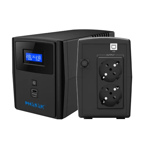 Sai ups phasak 800va sirius ph 7308 interactivo 0.8kva