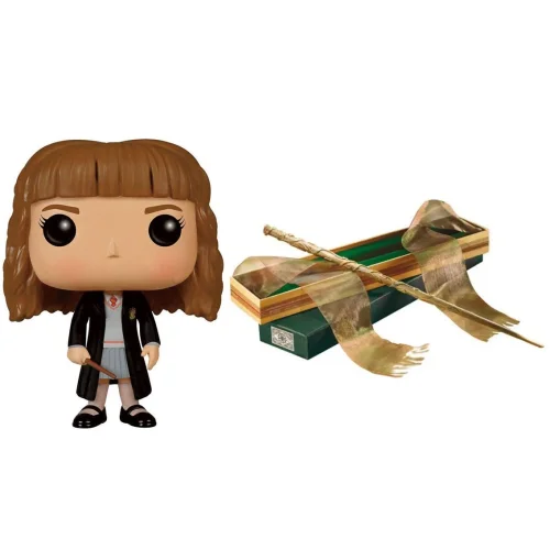 Pack funko + varita harry potter - hermione granger