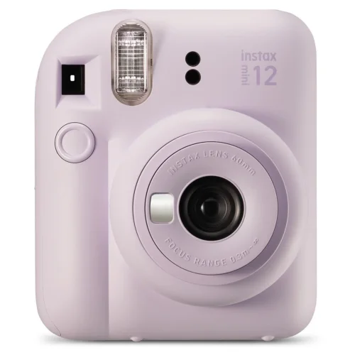Camara fujifilm mini instax 12 flash - autoexposicion - lila