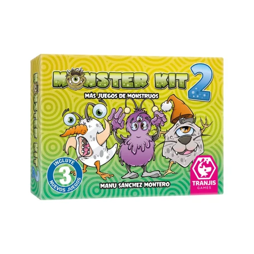 Juego de mesa monster kit 2 edad recomendada 3 años