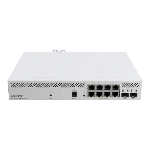 Switch mikrotik css610 - 8p - 2s+in 10 puertos