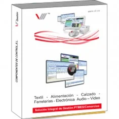 Software gestion v3+ tpv para comercios 2 usuarios licencia electro perpetua incluye 1 año matenimiento
