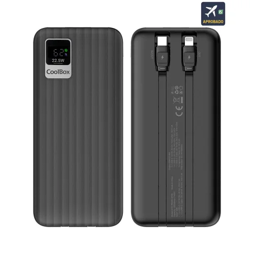 Powerbank dp20 coolbox 20000mah negro