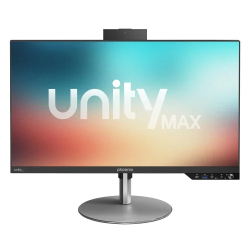 Ordenador all in one phoenix unity max i5 14gº - 16gb ddr5 - ssd 512gb nvme - 23.8 pulgadas - fhd 1080p ips - negro - win11 proordenador all in one phoenix unity max i5 14gº - 16gb ddr5 - ssd 512gb nvme - 23.8 pulgadas - fhd 1080p ips - negro - win11 pro