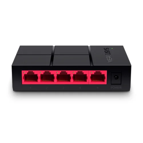 Switch mercusys ms105g 5 puertos - 10 - 100 - 1000mbps - rj45