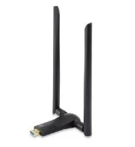 Adaptador wifi usb 3.0 dualband level one ac1200 300mb en 24ghz y 867mb en 5ghz usb 3.0 2 antenas desmontables